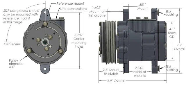 SD7 A_C Compressor - 199-102